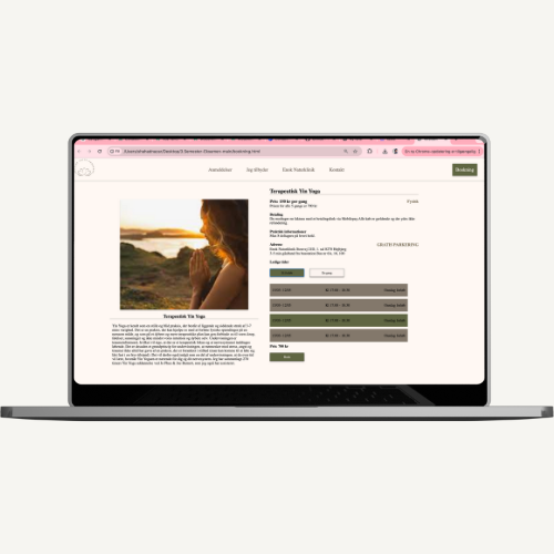 Opbygning af Bookingsystem